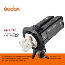 Adapter Godox AD-B2 Bowens Mount Double Tubes For Ad200